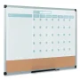 MasterVision 3-in-1 Calendar Planner Dry Erase Board, 36 x 24, Silver Frame - Image 2