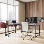 Computer Gaming Laptop Table L-Shaped Desk Corner Workstation Office Desk 66" - Image 4