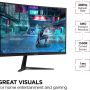ViewSonic VX2718-PC-MHD 27 Inch 1080p Curved Gaming Monitor, 200Hz and 1ms for Smooth Gameplay, FreeSync Premium and Eye Care Technology, HDMI, and DisplayPort Inputs - Image 2