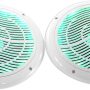 Rockville RMC80LW 8" 800w 2-Way White Marine Speakers w Multi Color LED + Remote - Image 5