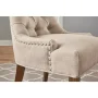 Bakerford Biscuit Beige Upholstered (Set of 2) Dining Chair with Tufted Back - Image 4
