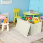 Sorbus Beige Toy Chest with Flip-Top Lid - Image 2