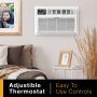Whirlpool - 450 Sq. Ft. 10,000 BTU 230V Through the Wall Air Conditioner - White - Image 2
