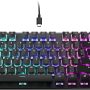 ROCCAT Vulcan TKL Mechanical PC Tactile Gaming Keyboard, Compact, Tenkeyless, Titan Switch Optical, RGB AIMO Lighting, Anodized Aluminum Top Plate, Detachable USB-C Cable, Low Profile Design, Black - Image 1