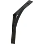 3 in. W x 14 in. H x 14 in. D Hammered Gray Morris Steel Bracket - Image 1