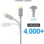 CableCreation Short USB C Hard Drive Cable 1FT, USB 3.1 C to Micro B Cable 10Gbps USB C to Hard Drive Cable Compatible with MacBook Pro Air Galaxy S5 My Passport Elements etc, 0.3m Space Gray - Image 2
