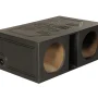 QPower QBOMB12VL 12 Inch Dual Vented Ported Car Subwoofer Sub Box Enclosure - Image 4