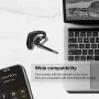 Siivton Bluetooth Headset V5.1, Wireless Headset with 500mAh Charging Case, Noise Canceling Mic for Driving and Office. (USB-A Adapter Included) - Image 4