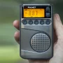 C. Crane CC Pocket AM FM and NOAA Weather Radio with Clock and Sleep Timer - Image 6
