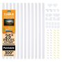 Complete Cable Concealer Management Kit in White (2-Pack) - Image 5