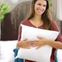 Foamily Throw Pillows Insert Set of 2-22 x 22 Insert for Decorative Pillow Covers - Made in USA - Bed and Couch Pillows - Image 4