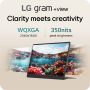 LG - gram +view 17” IPS WQXGA 60Hz Portable Monitor (USB Type-C, mini-HDMI port) - Titan Silver - Image 2