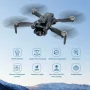 AUOSHI 4K FPV Drone with Dual Camera & Brushless Motor, 2 Batteries, Optical Flow, Gesture & Trajectory Control, RC Quadcopter with Carrying Case, Easy to Fly, Great Gift for Beginners,Teens & Adults - Image 2