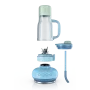 Ninja - BlendBOSS 26oz Tumbler Blender with Travel Tumbler, 1200 Peak Watts, Three AUTO IQ Programs - Blue Raspberry - Image 2
