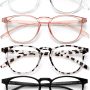 Blue Light Blocking Glasses for Women/Men - 4-Pack Computer Reading/Gaming/TV/Phone Glasses, Anti-Glare - Image 1