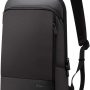 BOPai 15 inch Super Slim Laptop Backpack Men Anti Theft Waterproof Backpack Light Smart Business Computer Backpack Casual Daypack Black - Image 1