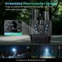 FETERVIC Night Vision Goggles, 4K Video Recording,8x Zoom , with 64GB Memory Card & 5000mAh Rechargeable Battery , Day & Night Vision for Hunting, Camping, Wildlife Observation - Image 6
