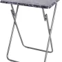 J&V TEXTILES Multi-Purpose Sturdy and Durable Decorative Bedside Laptop Snack Cocktails TV Folding Table Tray Desk Bedside Laptop Snacks 3D Wooden - Image 3