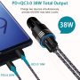 USB C Car Charger Adapter,2 Port PD+QC Fast Automobile Charger Car Phone Charger Compatible for iPhone 13/iPhone 13 Pro max/iPhone 13 mini/iPhone 12 Pro max/iPhone 11/iPhone XR/iPhone SE XS X 8,2-Pack - Image 3
