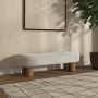 Sarro Boucle Upholstered Bench - Image 3