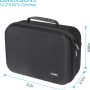 Case for Oculus Quest JSVER Hard Carrying Case for Oculus Quest 1 VR Gaming Headset and Controllers Accessories Portable Travel Storage Case for Oculus Quest with Shoulder Strap (Black) - Image 5