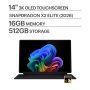 ASUS - ProArt PZ14 14" 3K OLED Touchscreen Laptop - Snapdragon X2 Elite (2026) - 16GB Memory - 512GB Storage - Copilot+ PC - Nano Black - Image 2