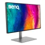 BenQ - AQCOLOR PD3225U 31.5" IPS Black LED 4K P3 Mac Compatible Designer Monitor (HDMI/DP/Thunderbolt 3 85W) - Metallic Gray - Image 2