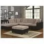 Henri Reversible Chaise 2 Tone L-Shaped Corduroy Sectional Sofa - Image 2