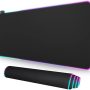 EFISH Large 31.50x11.81x0.16inch RGB Gaming Mouse Pad,LED Soft Extra Extended Mouse Pad,Anti-Slip Rubber Base,for Laptop Computer PC Games,Black - Image 3