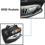KROSER Laptop Bag 15.6 Inch Laptop Briefcase Laptop Messenger Bag Water Repellent Computer Case Laptop Shoulder Bag Durable Tablet Sleeve with RFID Pockets for Business/College/Women/Men-Black/Blue - Image 2