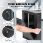 6U Wall Mount Network Server Rack Cabinet Enclosure 15.5'' Deep Door Lock - Image 6