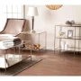 SEI Furniture Knox Glass Top Console Table in Gold - Image 4