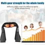 Shiatsu Back Neck and Shoulder Massager with Heat Deep Tissue 3D Kneading Pillow - Image 6