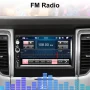 Podofo Car Stereo Double Din Car Radio 7 Inch MP5 Player with HD Touch Screen Digital Display Bluetooth Multimedia Support PhoneLink USB SD Aux Backup Camera - Image 2