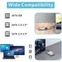 2.5" SATA USB 3.0 Clear Hard Drive Disk HDD SSD Enclosure External Laptop Case - Image 6