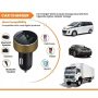 Dual Ports 3.1A USB Car Cigarette Charger Lighter Digital LED Voltmeter 12V/24V - Image 3