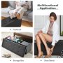 45 Inches Large Folding Storage Ottoman Bench with Memory Foam - Image 6
