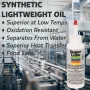1 qt. Synthetic Lightweight Oil Bottle (ISO 68) - Image 2