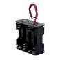 8-AA Battery Spring Clip Holder Case Plastic Box Tow Layers Stacked Wires 12V - Image 4