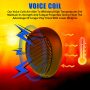 2x Universal Car Stereo Speaker Audio 1000W Dome Tweeter 4Ω Super Power Loud 12V - Image 3