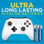 Powermax 100-Count Double AA Batteries, Ultra Long Lasting Alkaline Battery for Home and Office, 10-Year Shelf Life, Reclosable Packaging - Image 4