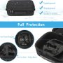 Case for Oculus Quest JSVER Hard Carrying Case for Oculus Quest 1 VR Gaming Headset and Controllers Accessories Portable Travel Storage Case for Oculus Quest with Shoulder Strap (Black) - Image 4