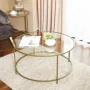 Doynton Glass Top Coffee Table - Image 3