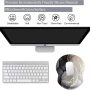 Mouse Pad with Wrist Support, Pain Relief Ergonomic Mouse Pad, Comfortable Durable Computer Mouse Pad Wrist Rest with Non-Slip PU Base for Home Office Working Gaming (Art Faces) - Image 4