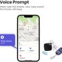Bluetooth Tracker and Item Locator: Key Finder, Smart tag Item Finder Works with Apple Find My(only iOS Compatible),1 Year Replaceable Battery, Smart Tracker for Keys Bags Wallets Pet (White-3 pack) - Image 4