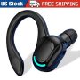 Wireless Bluetooth 5.1 Earpiece Headset Driving Trucker Earbuds Noise Cancelling - Image 1
