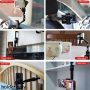 360° Car Phone Holder Rotatable And Retractable Rearview Mirror Mount Universal - Image 3