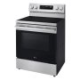 LG - 30-in Wide 6.3 Cu. Ft. Freestanding Electric Convection Smart Range with 4 Elements, Air Fry and WideView Window - Stainless Steel - Image 4