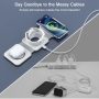 3-in-1 Fast Wireless Magnetic Foldable Charging Station for Apple - Image 3