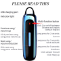 Bluetooth 5.0 Earpiece Driving Trucker Wireless Headset Earbuds Noise Cancelling - Black With Red - Image 4